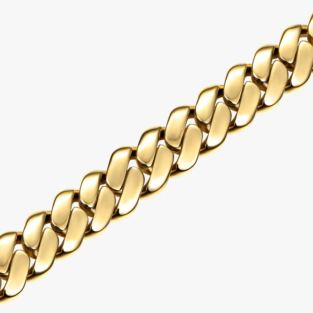 12mm Miami Cuban Link Bracelet