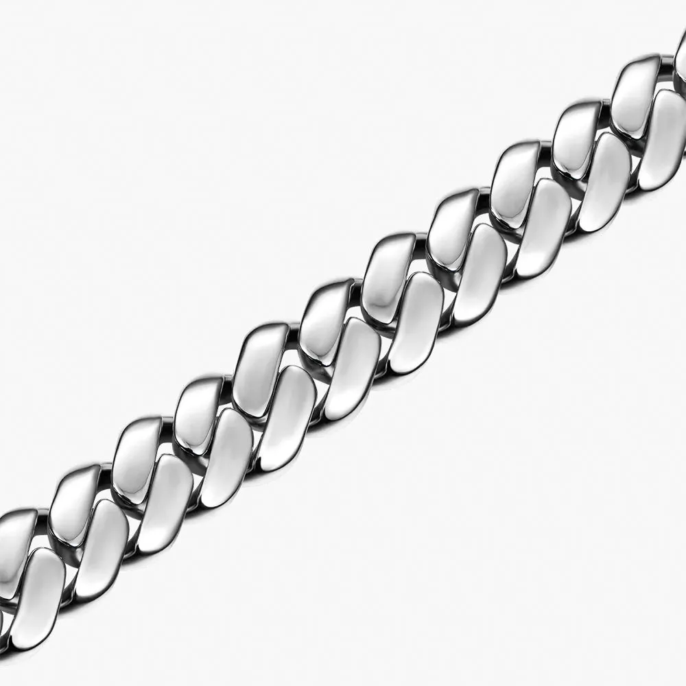 12mm Miami Cuban Link Bracelet