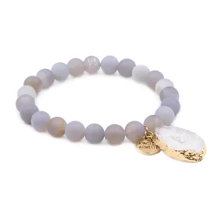 Agate Collection - Cinder Bracelet 8mm (Ambassador)