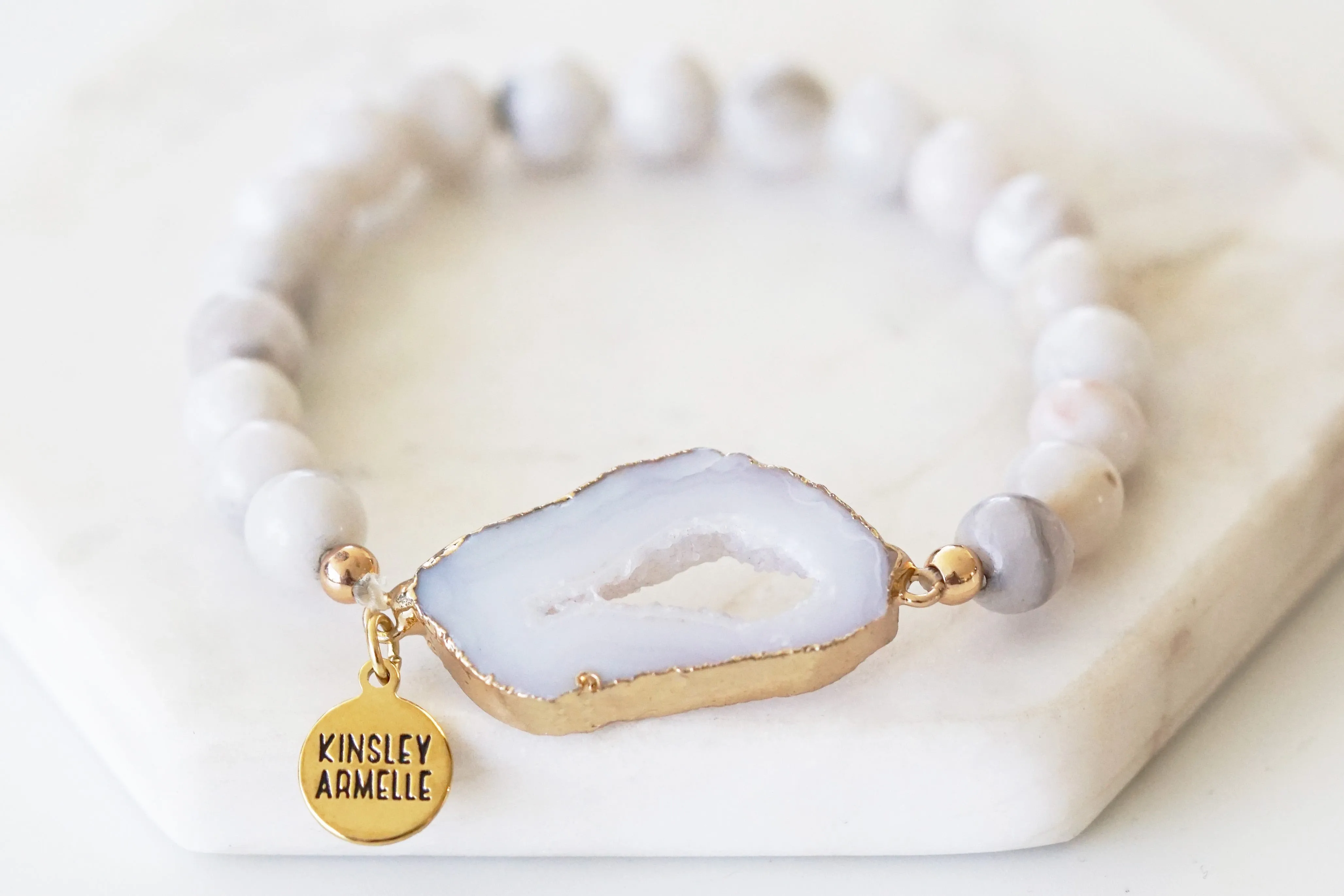 Agate Collection - Flurry Bracelet