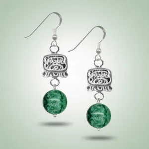 Ajpu Glyph Earrings