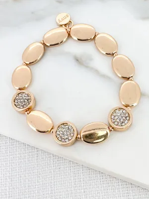 Beaded Bracelet - Gold