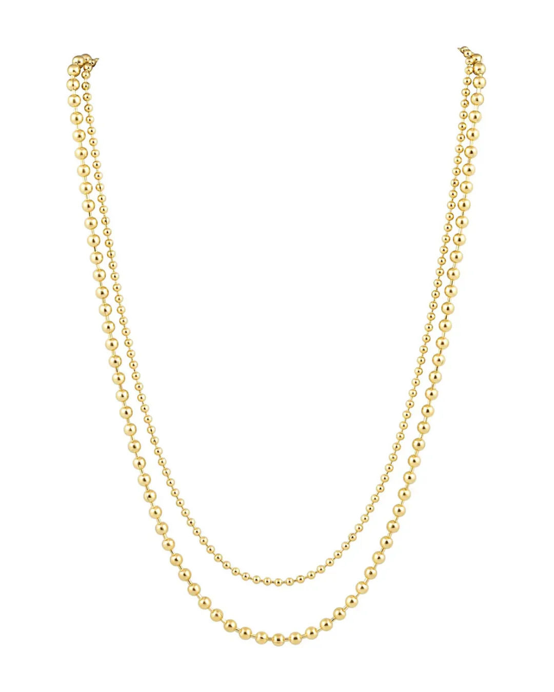 Beaded Double Necklace