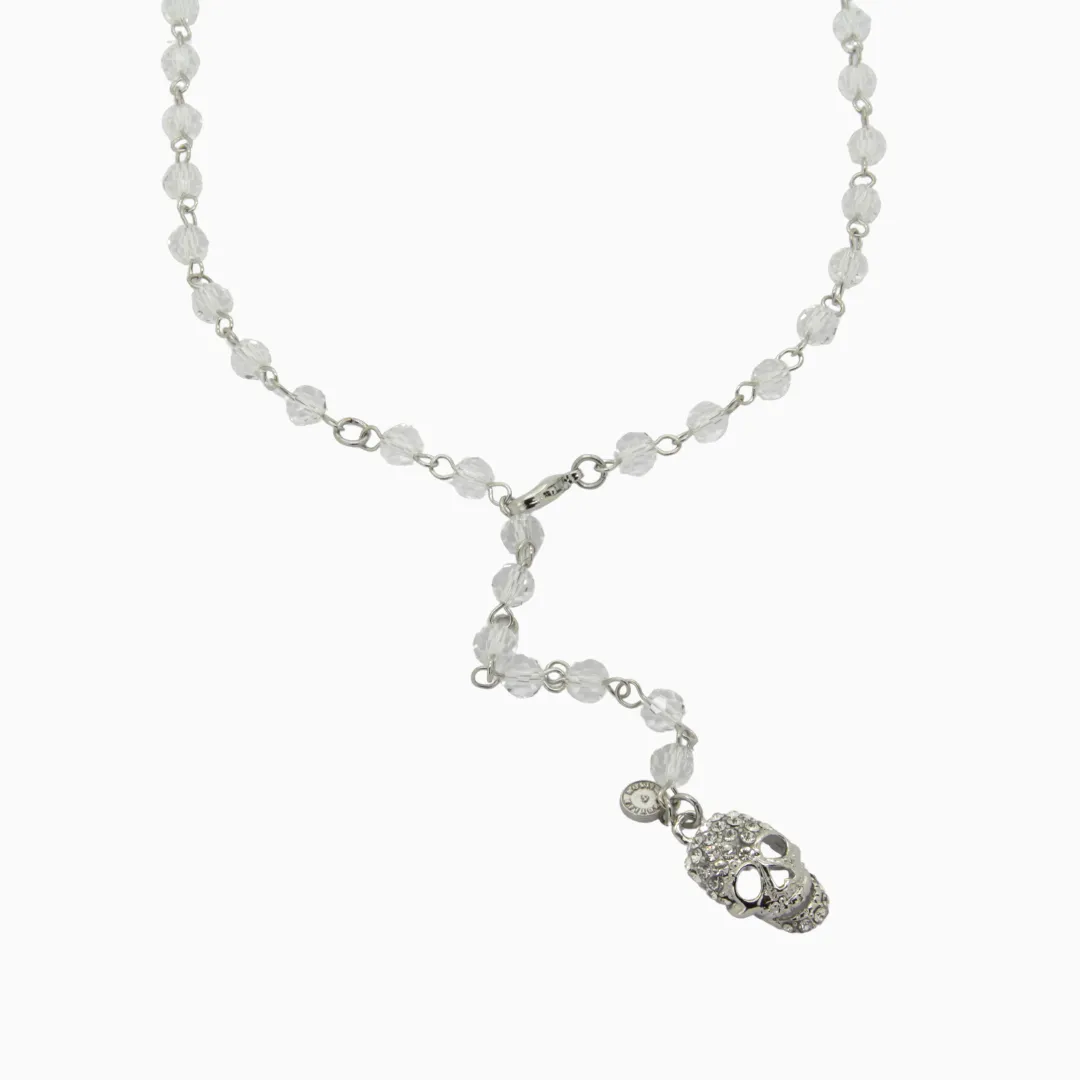Beaded Skull Necklace
