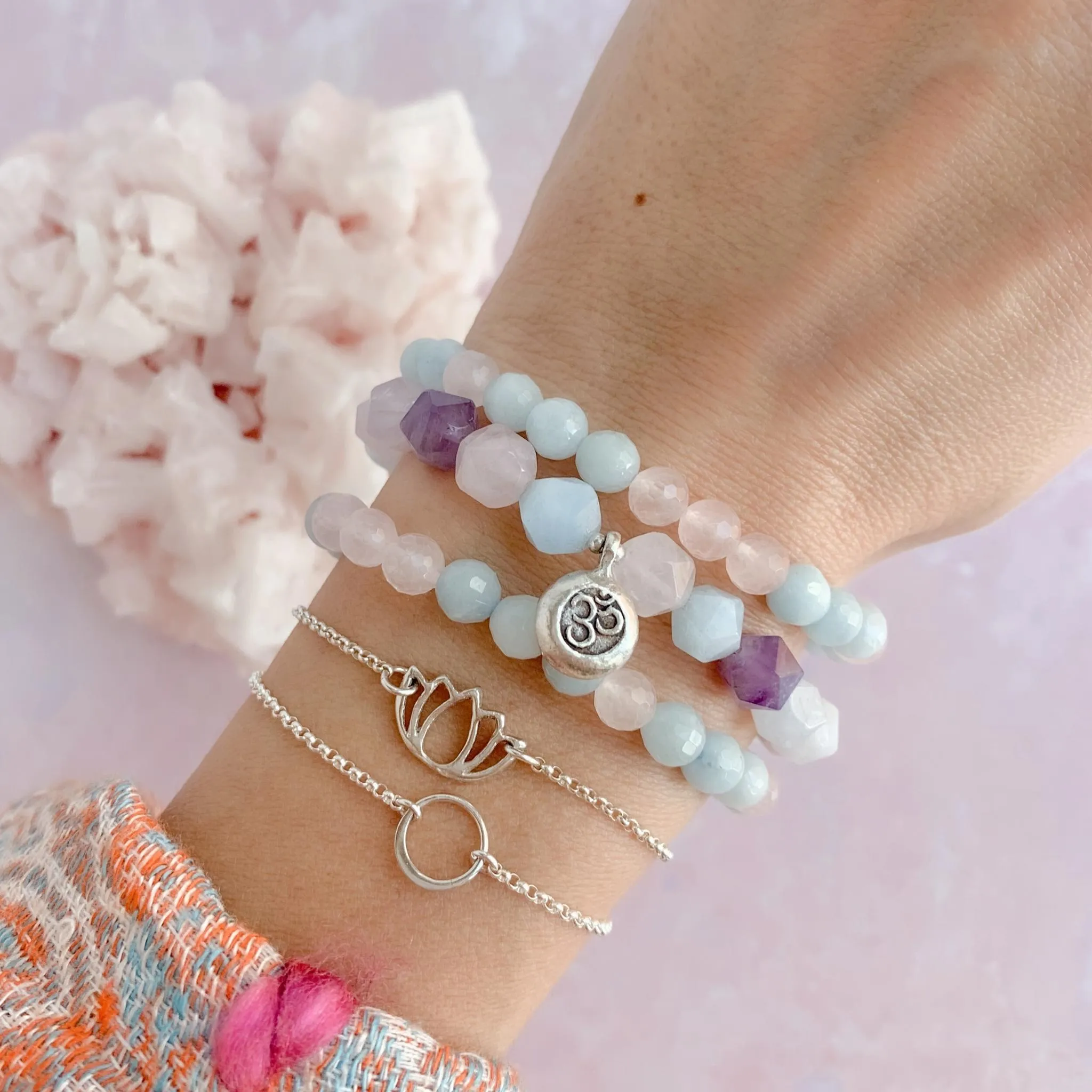 Blooming Lotus Bracelet | Sterling