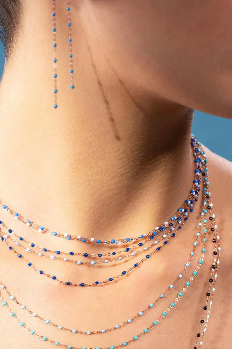 Classic Gigi Necklace - Sapphire 18k Yellow Gold