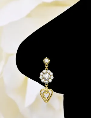 Dangle Nose Ring Piercing & Nose Stud – Indian Nose Rings