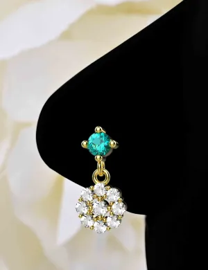Dangling Nose Ring for Women | Gold Piercing Jewelry for Nostril
