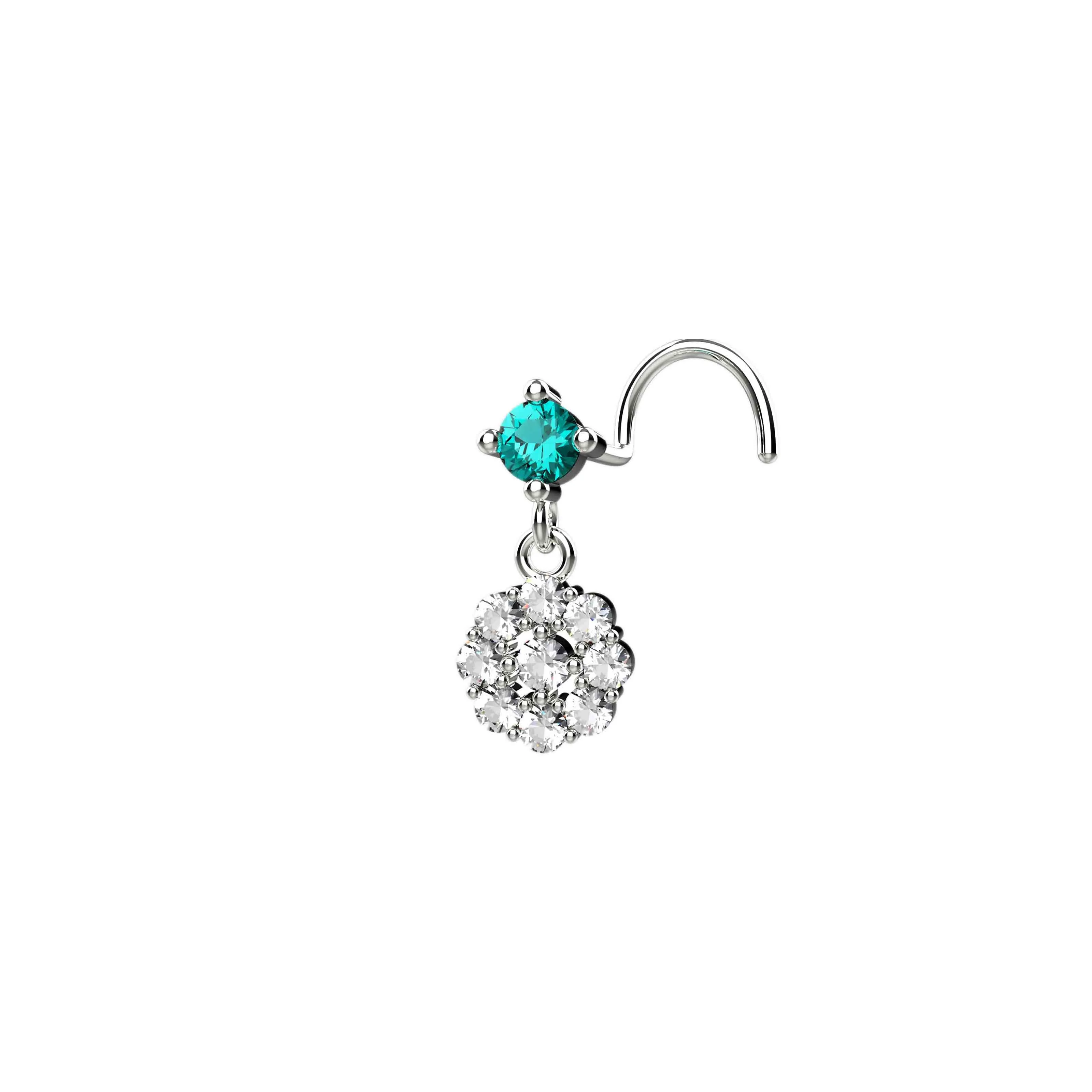 Dangling Nose Ring for Women | Gold Piercing Jewelry for Nostril