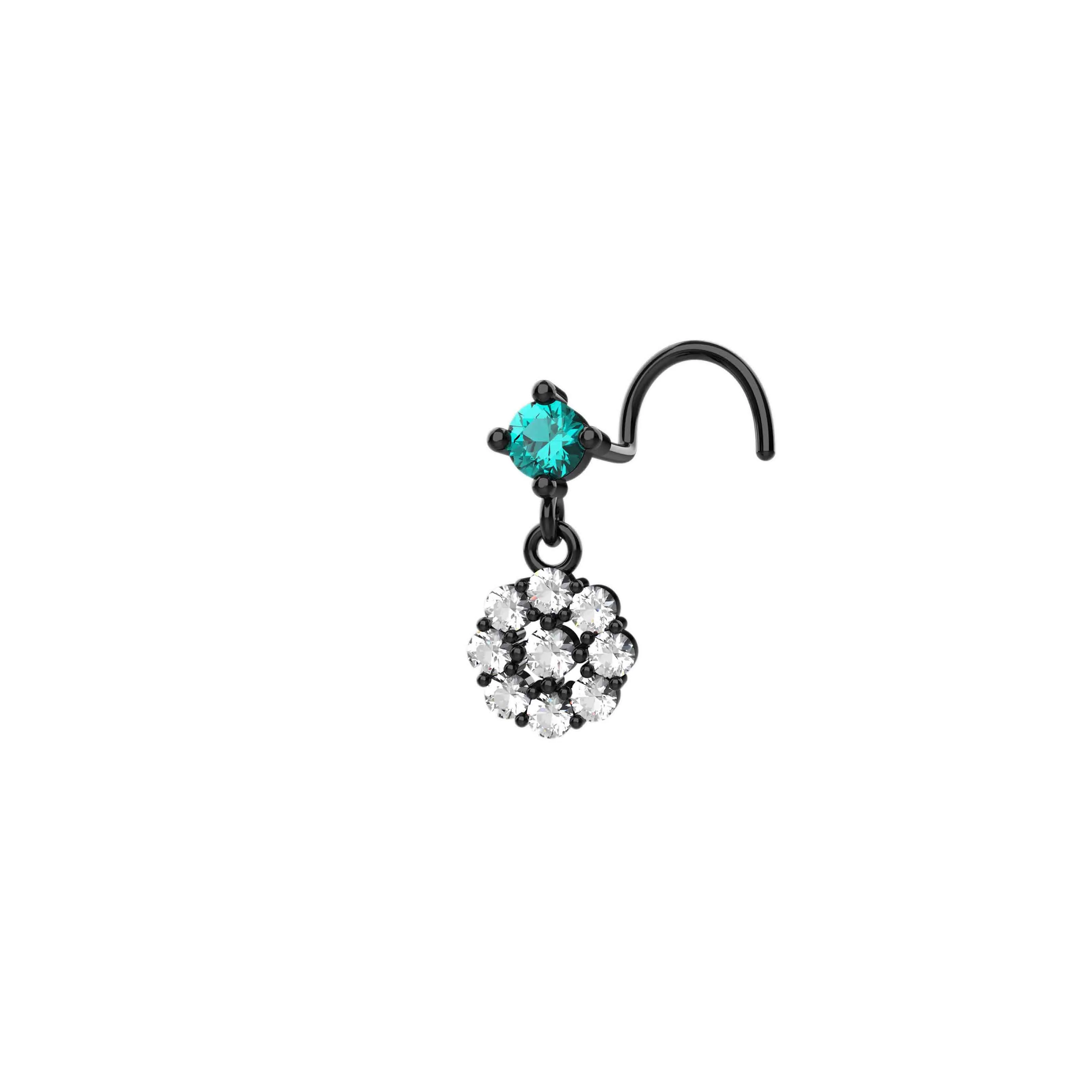 Dangling Nose Ring for Women | Gold Piercing Jewelry for Nostril