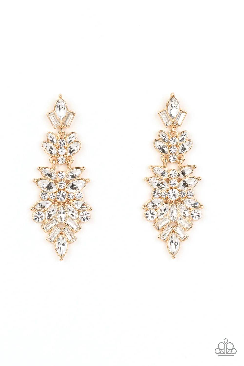 Earrings Frozen Fairytale - Gold E2203