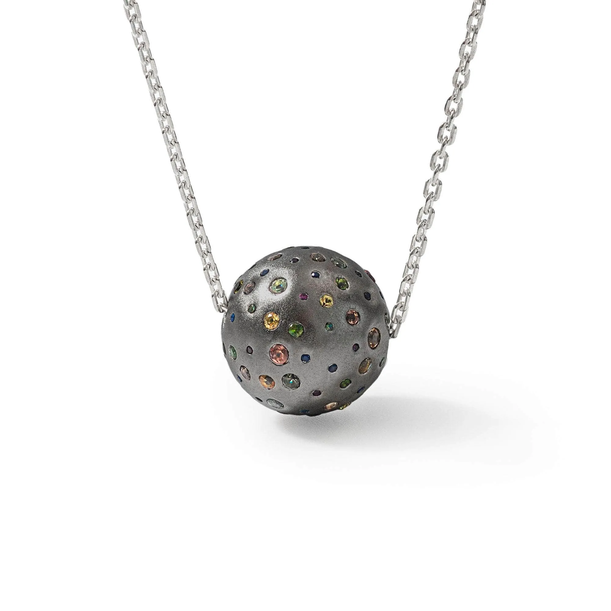 Ecli Mixed Sapphire Necklace