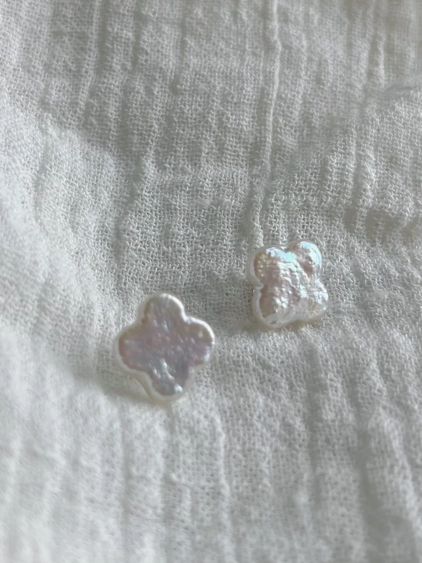 Flower Pearl Earrings