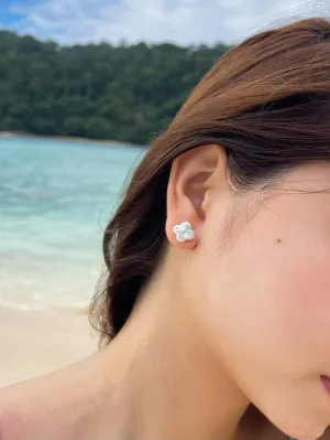 Flower Pearl Earrings