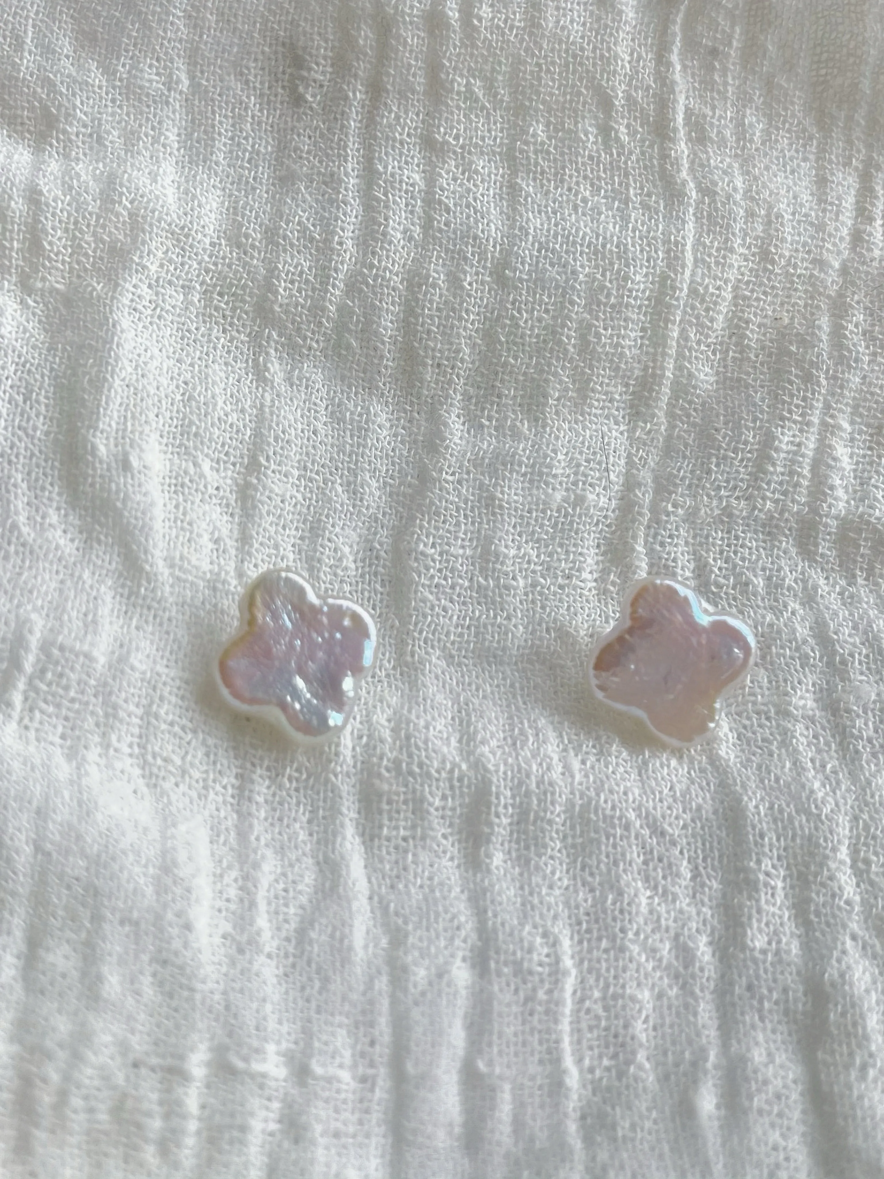 Flower Pearl Earrings