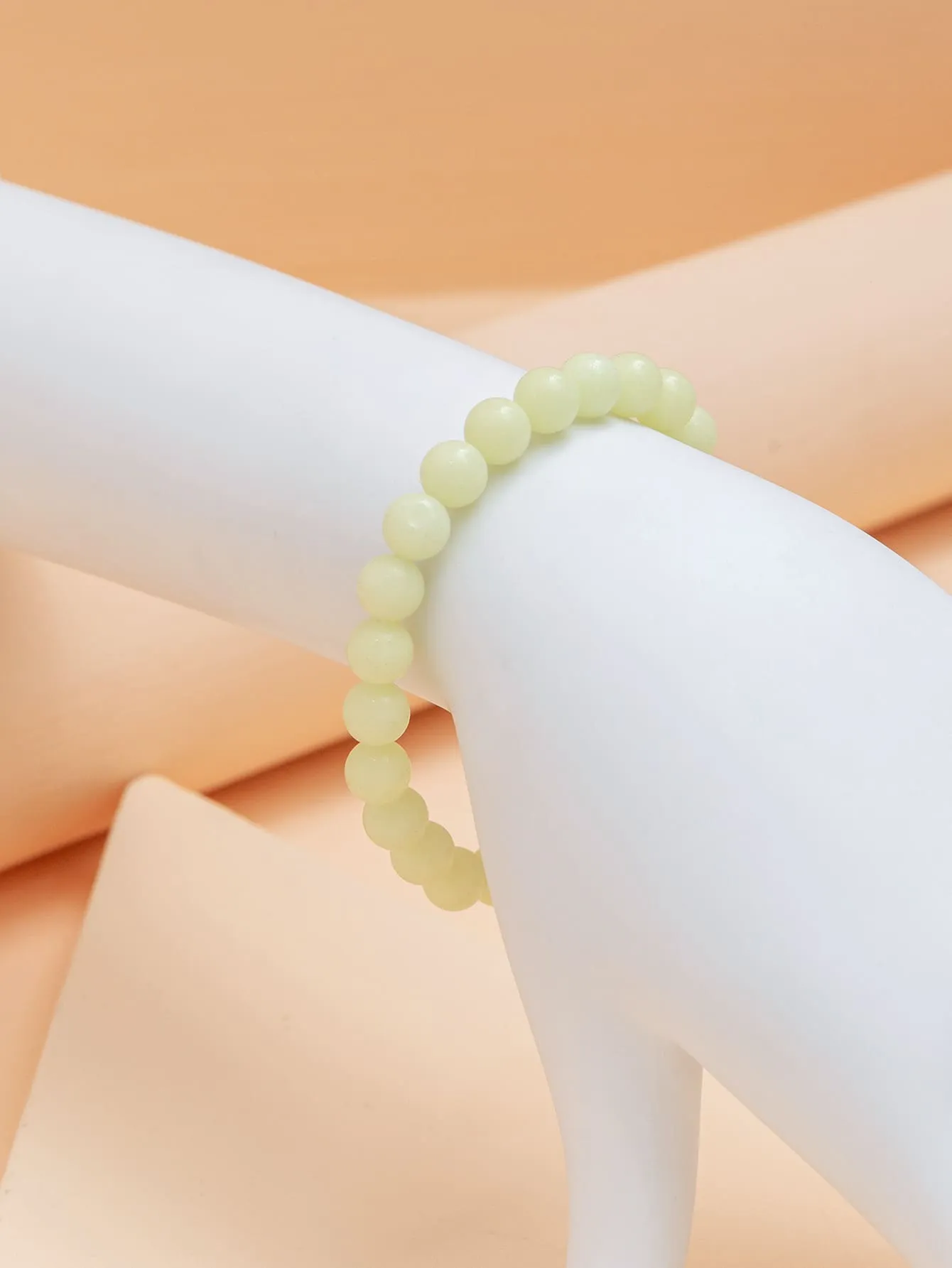 Glow In The Dark Beaded Bracelet Women Bracelet Stackable Bracelet Crafted