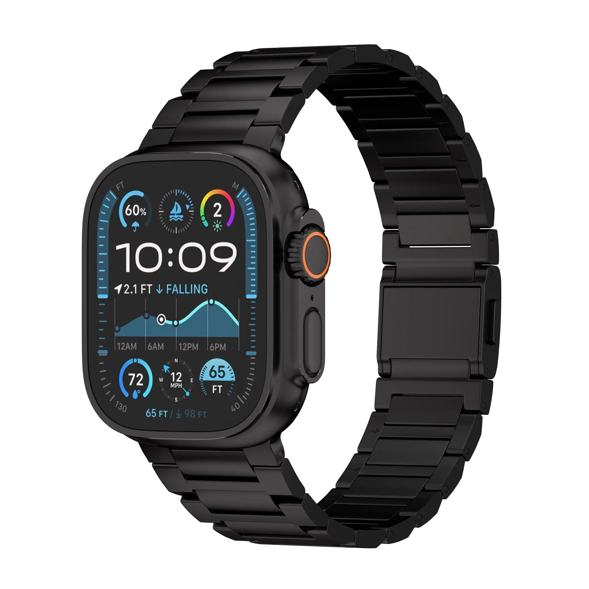 Grade 4 Titanium Band for Apple Watch Ultra 2 and Series 10