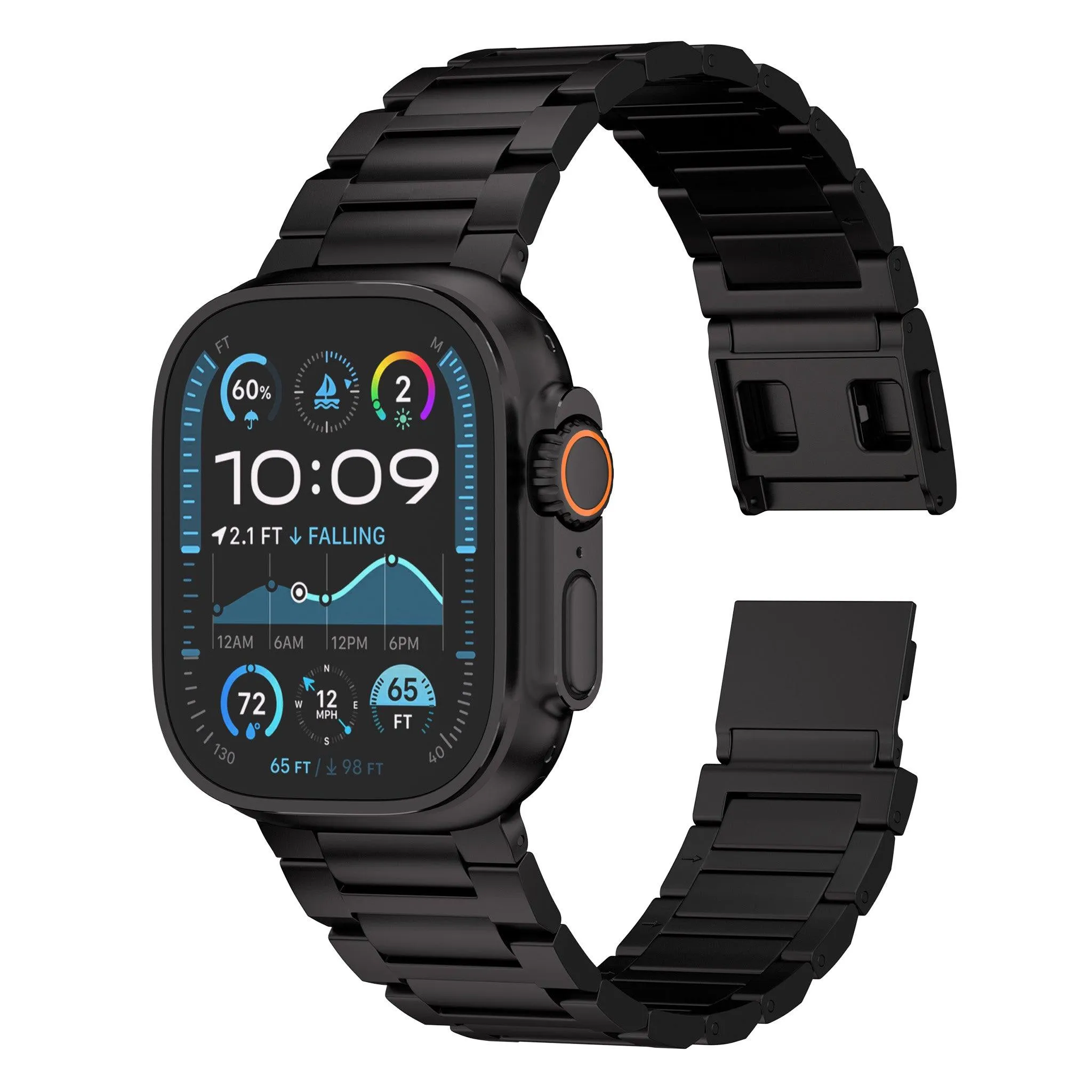 Grade 4 Titanium Band for Apple Watch Ultra 2 and Series 10