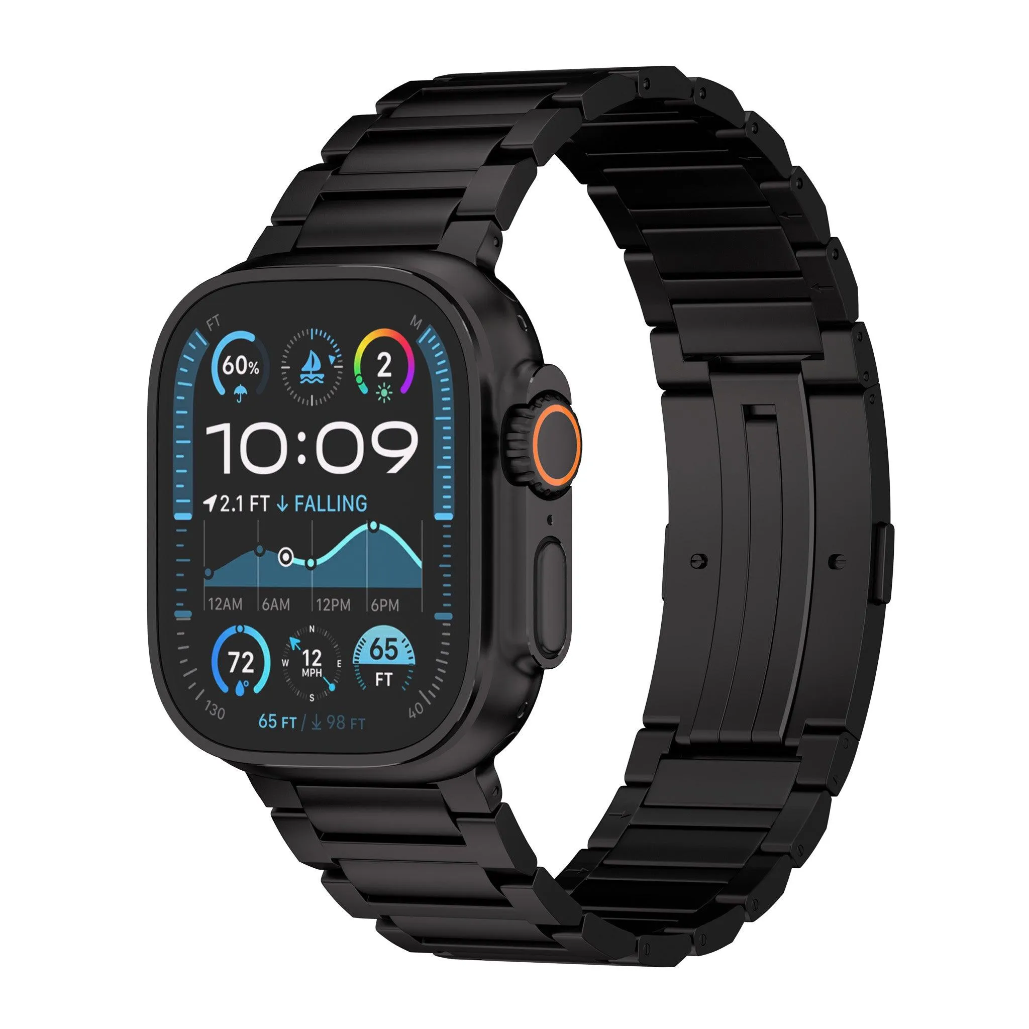 Grade 4 Titanium Band for Apple Watch Ultra 2 and Series 10