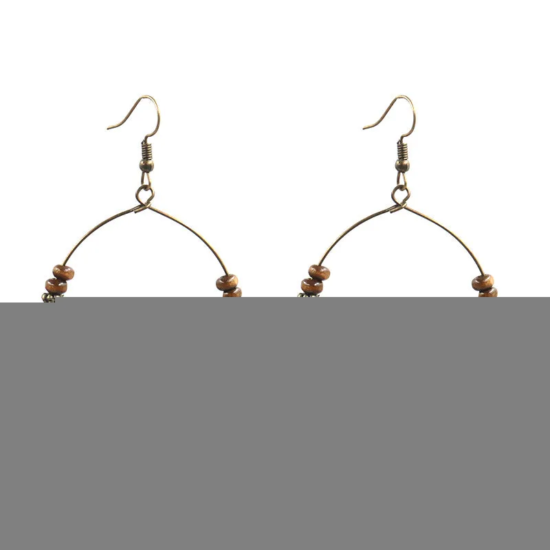 Handmade beaded earrings