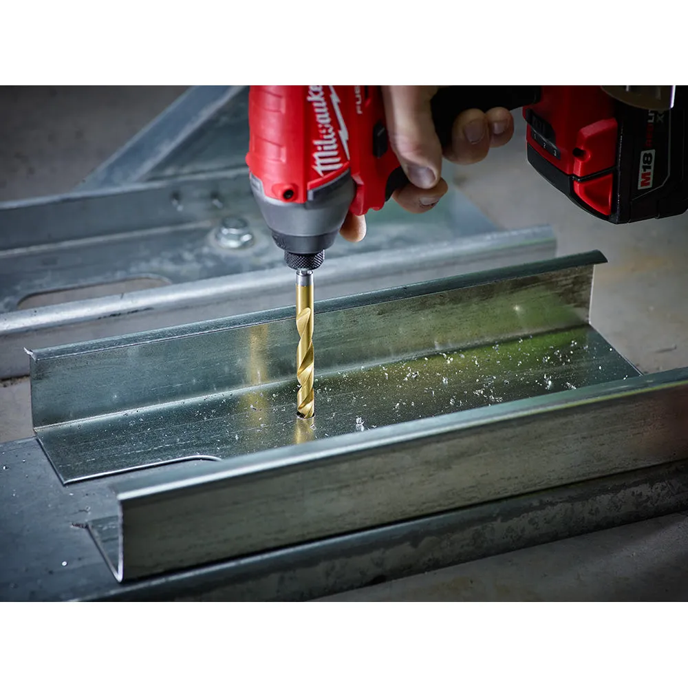 Milwaukee  48-89-4631 23 Piece TiN Shockwave Drill Bit Kit