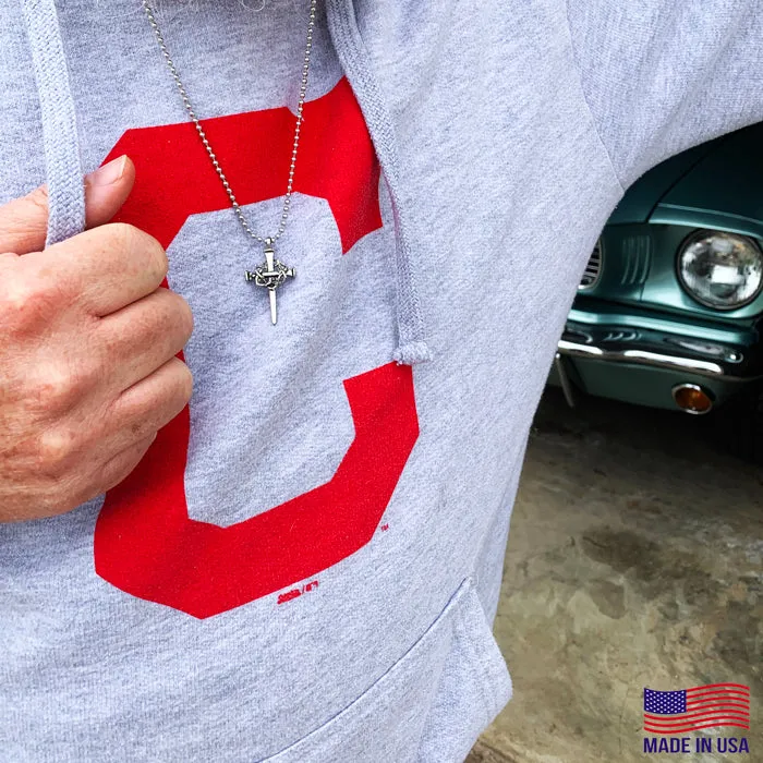 Nail Crown Cross Necklace