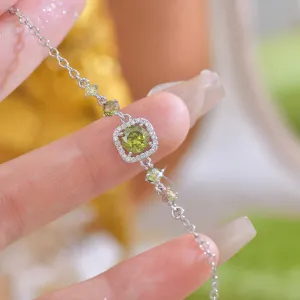 Peridot Baroque Bracelet