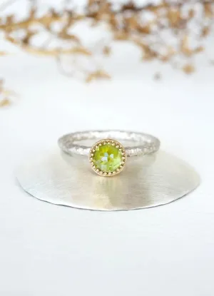 Peridot Gaia Ring