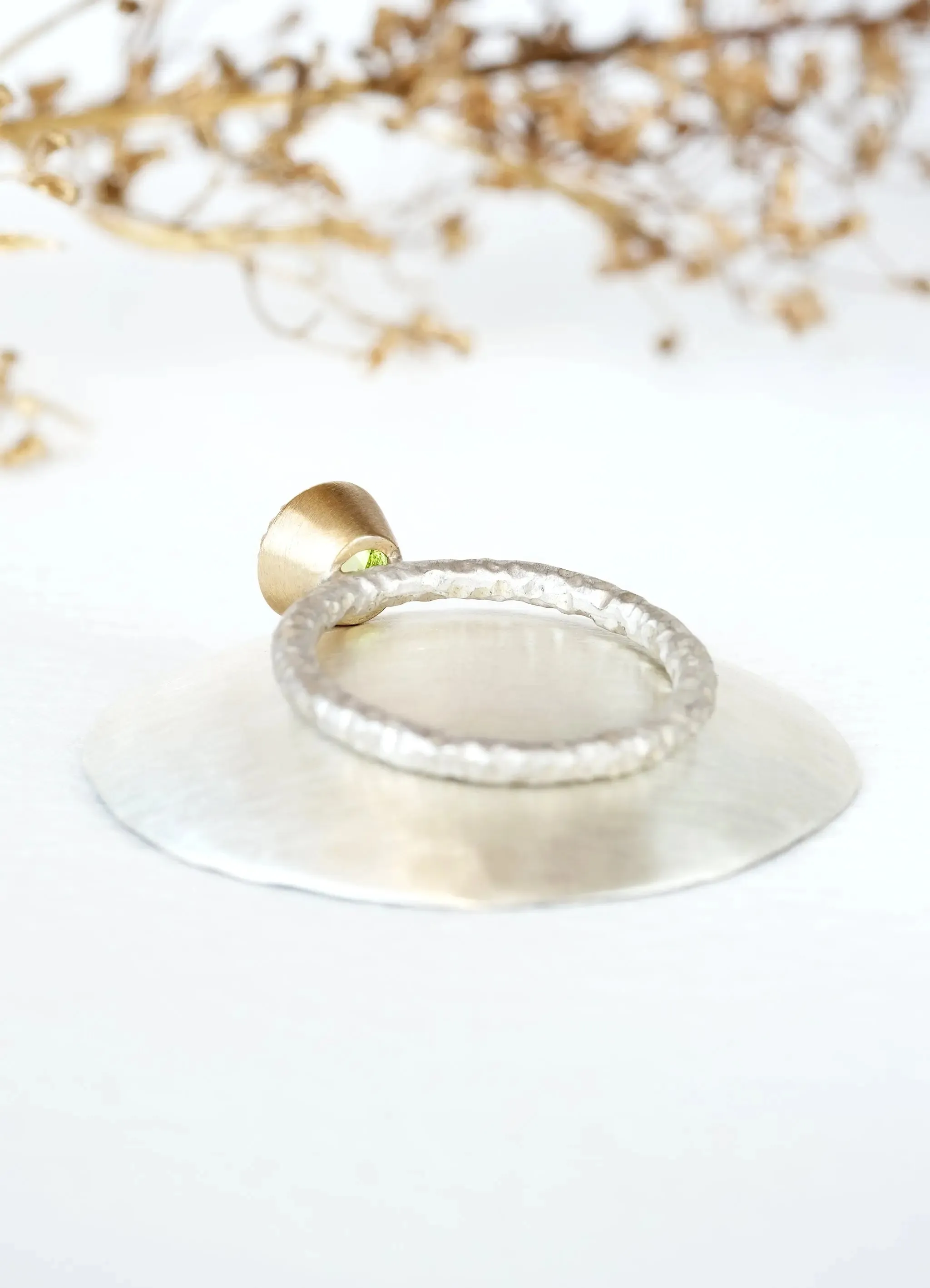 Peridot Gaia Ring