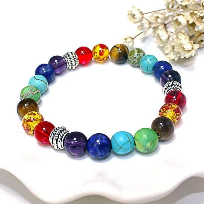 Polychromatic Chakra Bracelet