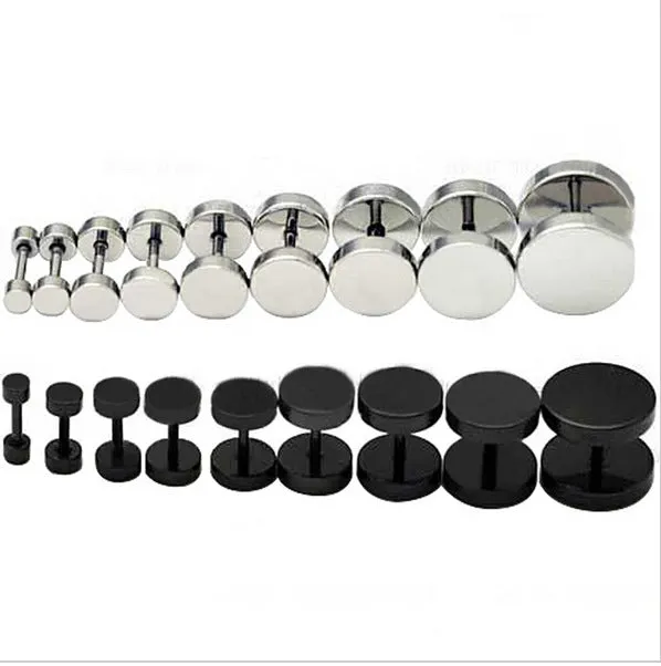 Round titanium steel stud