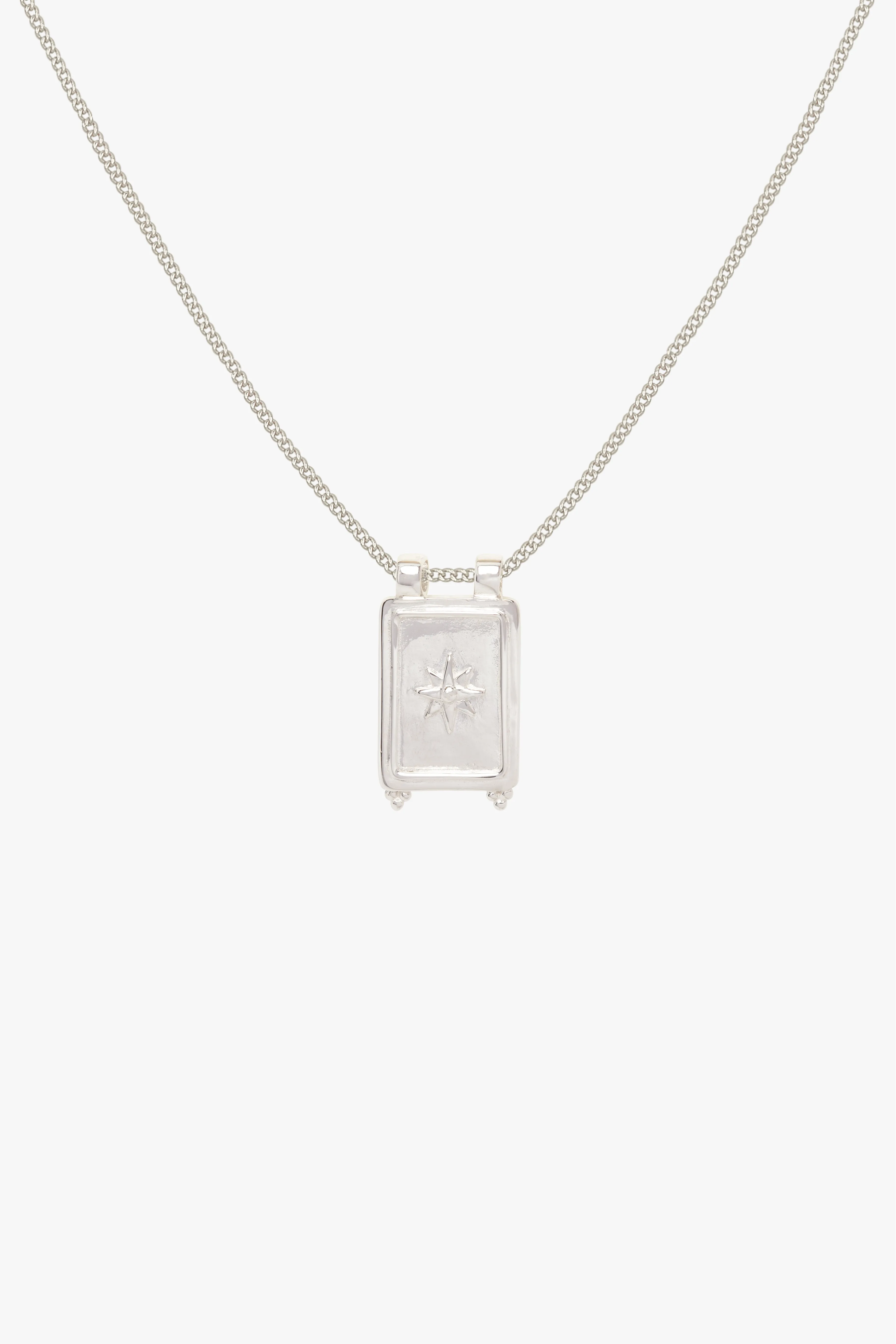 Star gazing necklace silver