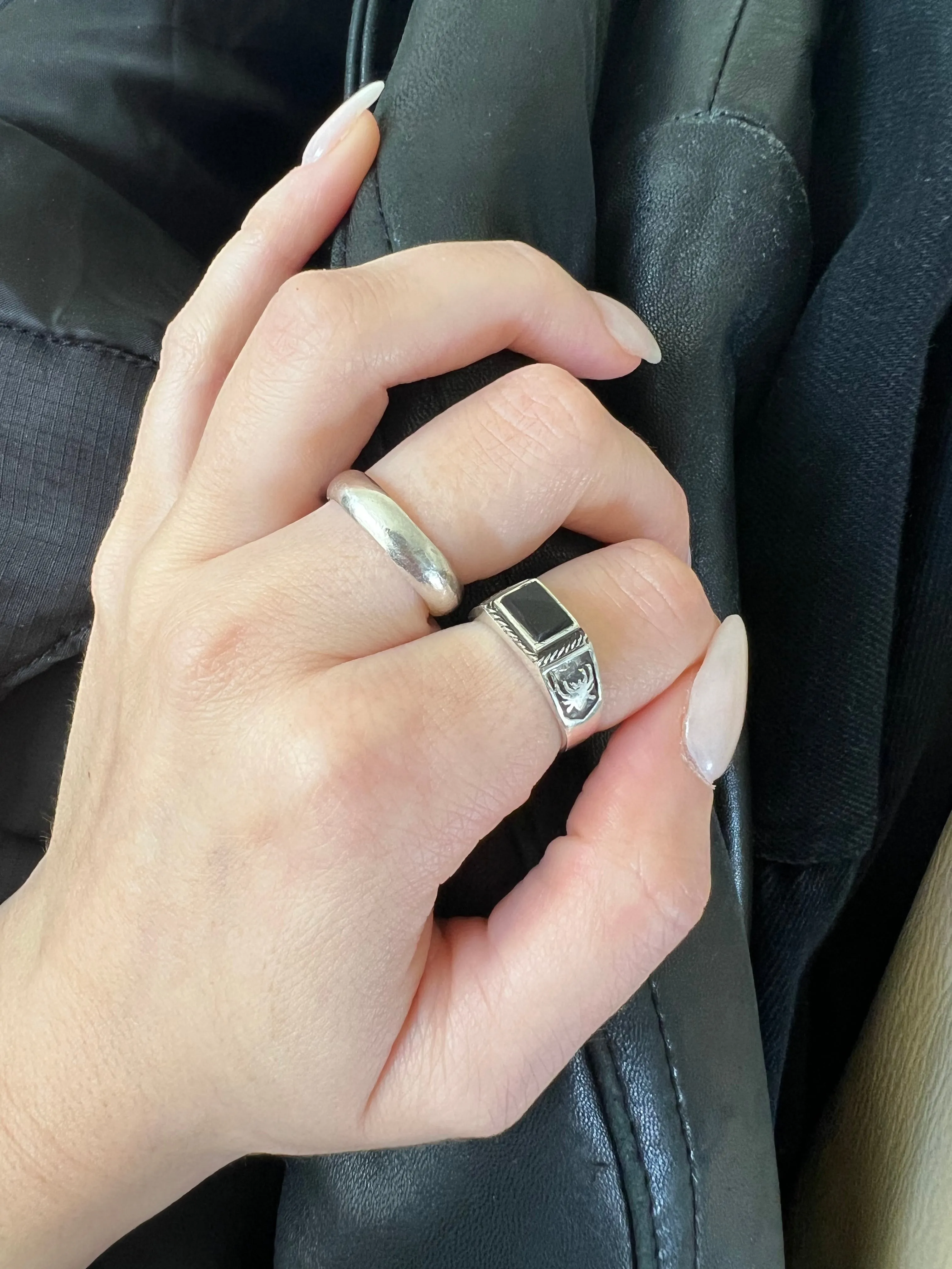 Sterling Spider Ring