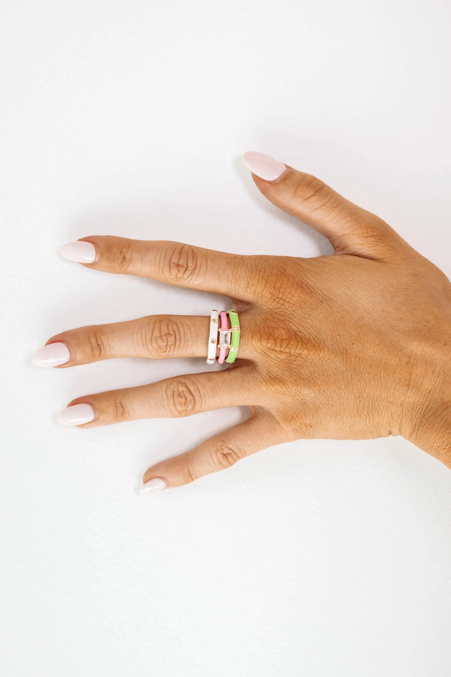 Sweet Nothings Adjustable Ring - Green