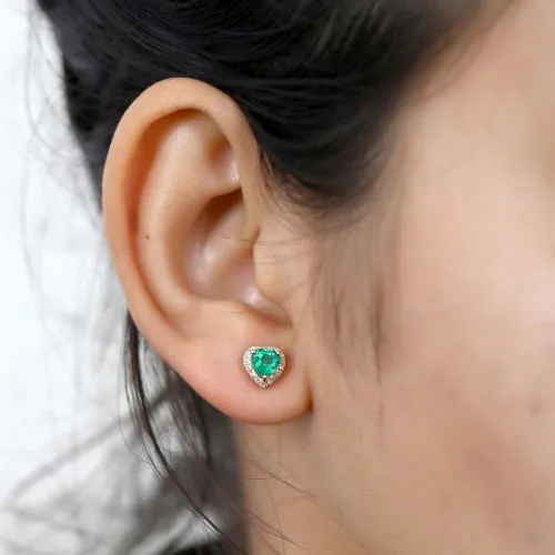 The Emerald Diamond Earring
